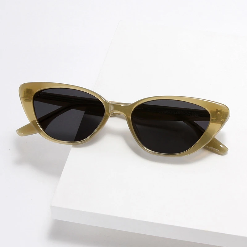 

Best Selling Small Frame Women Acetate Sun Glasses Polarized Retro Sunglasses 2023