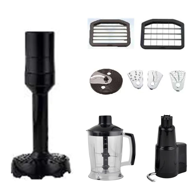 Big Power Electric Stick Blender Set With Parts And Cup Blendtch 1000