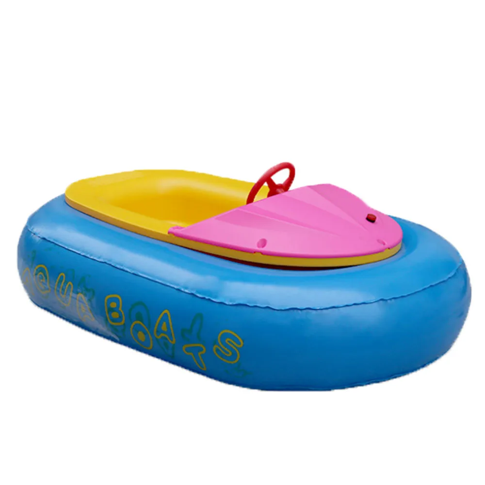

Water Play Equipment Inflatable Electric Bumper Boat High Quality Outdoor for Kids, As picture show