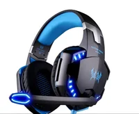 

G2000 Computer Stereo Gaming Headphones Best casque Deep Bass Game Earphone Headset with Mic LED Light for PC Gamer