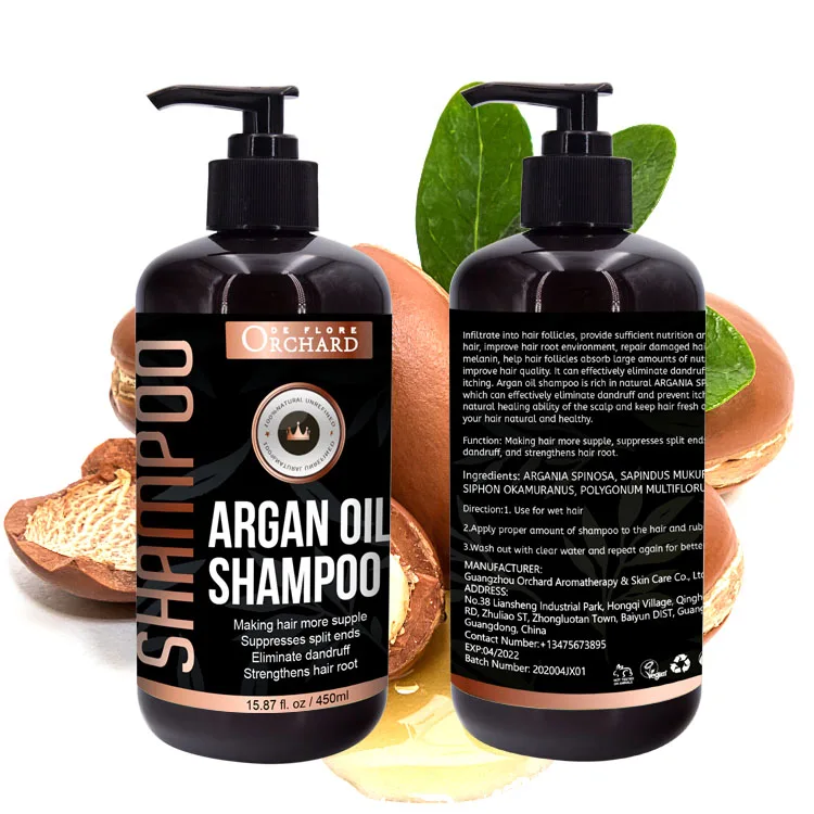 

Argan Oil Shampoo for Anti-hair loss, nourishing, refreshing, anti-dandruff