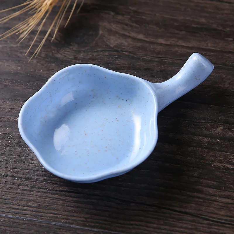 

Home Creative Wheat Straw With Handle Seasoning Dish Kitchen Simple And Multi-purpose Sauce And Vinegar Seasoning Dish