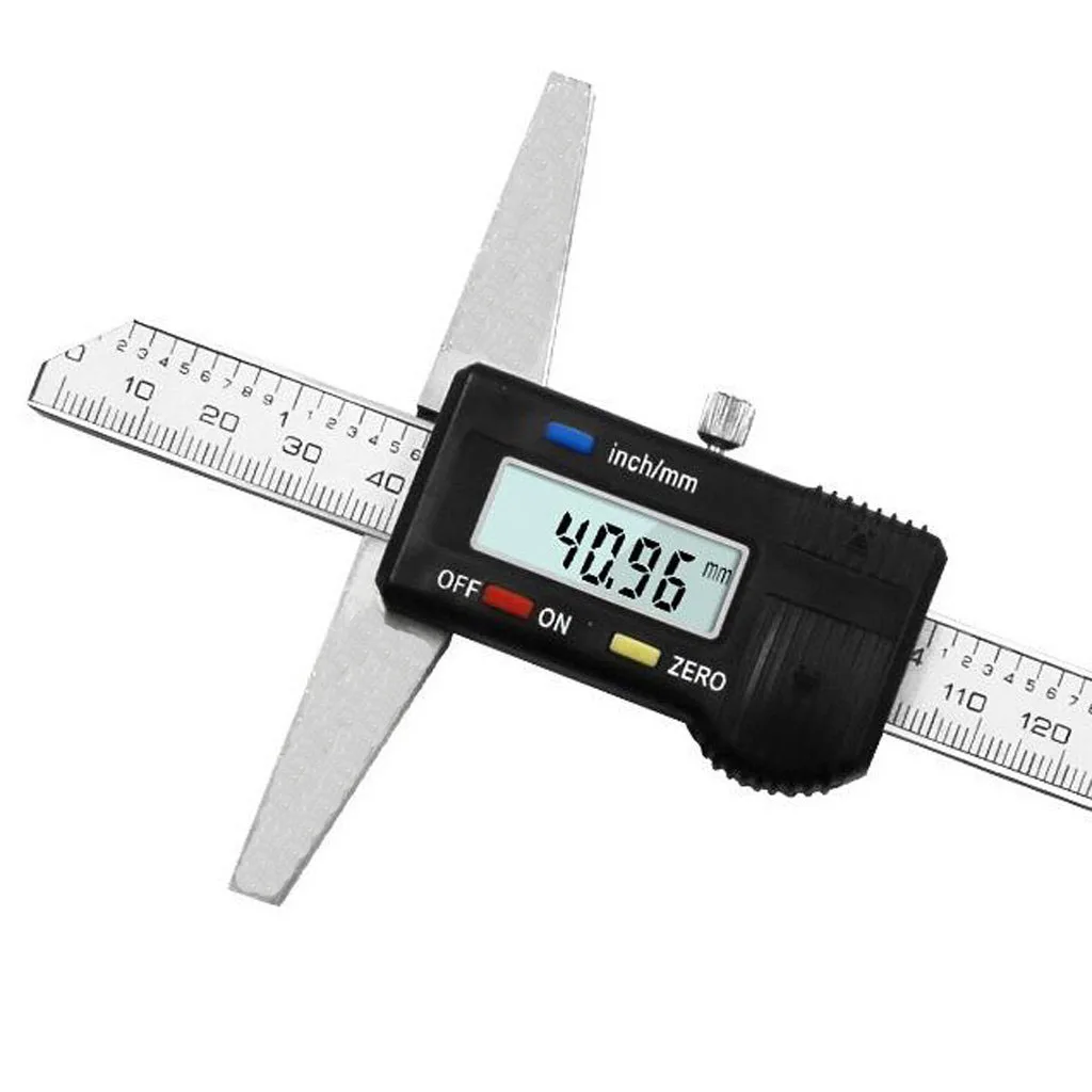 Size : 0~150mm Digital Caliper GUOCAO Button Caliper 0~150mm With Depth Bar Digital Caliper 