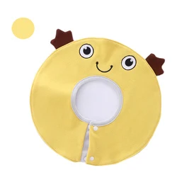 

Round Shape Cute Waterproof Baby Funny Baby Bibs Avoid Getting Your Clothes Dirty