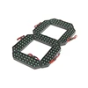 15 inch led gas fuel price sign 7 segment large led display digital price display panel