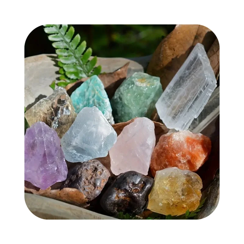 

Wholesale natural crystals wholesale decor stone gemstones mix material energy healing rough stone decorations for feng shui