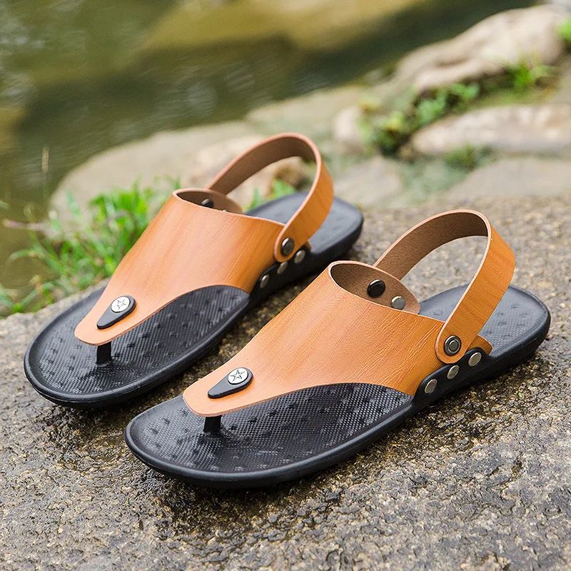 

2021 High Fashion foldable hot selling new design slippers guest for men, 3 colors