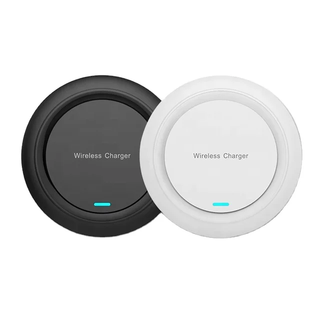

10W Qi Fast Wireless Charger For Samsung S10 Plus Phone Wireless Charging Charger For IPhone 12 11X XR XS MaX, Black/white