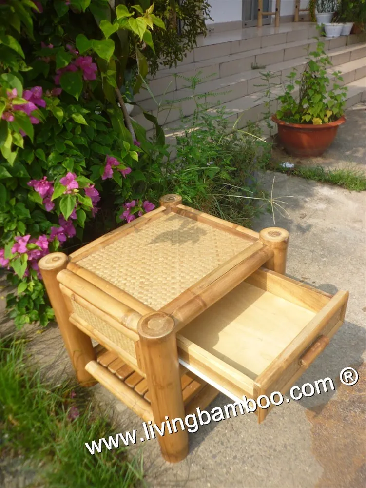 
BAMBOO BED SIDE TABLE FOR HOME FURNITURE 