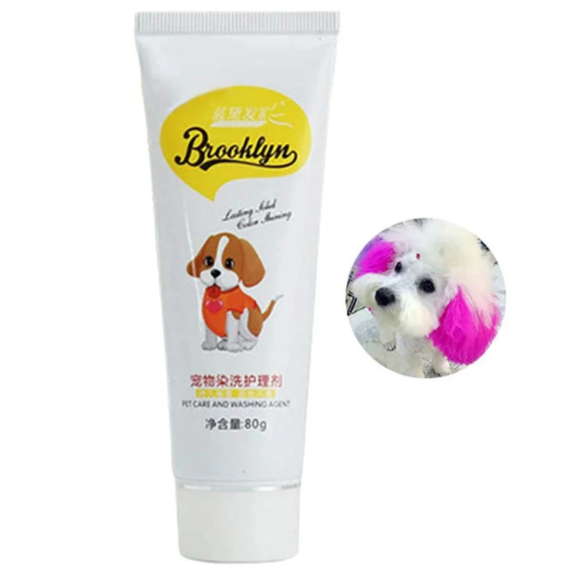 Wholesale Non-Toxic Pet Grooming Hair Coloring Dyes Pet Dyeing Cream Ointment Dog Hair Dye