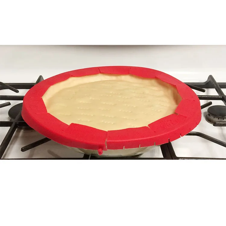 Wholesale Food Safe Silicone Adjustable Baking Pie Crust Shield Pie