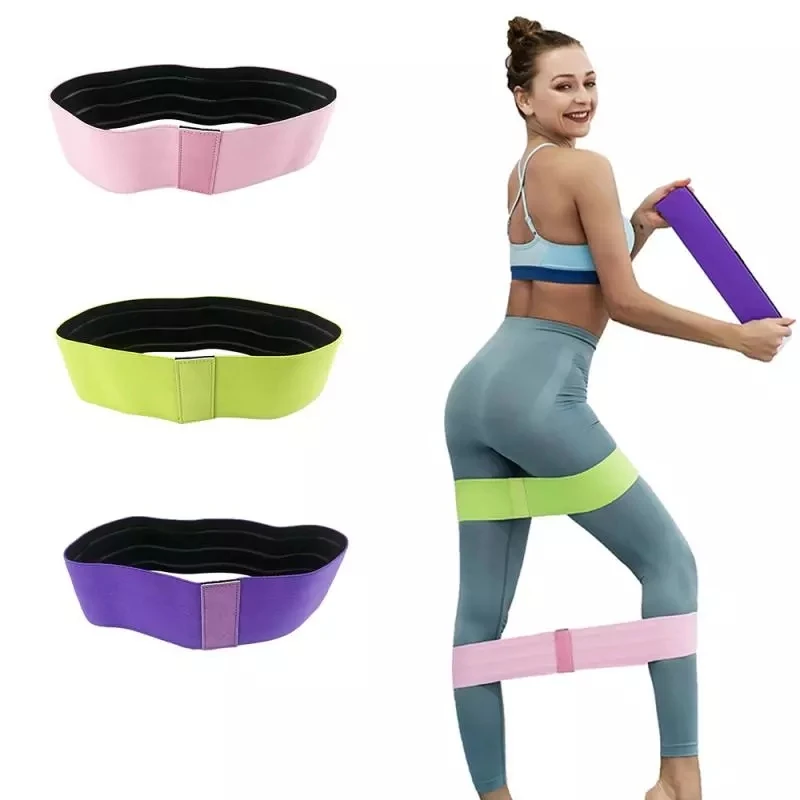 

OEM ODM Bandas De Resistencia Work Out Resistance Band Non slip Strip Braided Elastic Band Fitness Accessory Sport Exercise Band