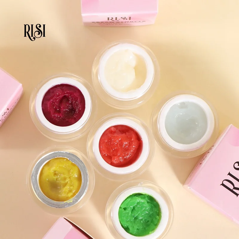 

RISI Diy Cream Glue Strawberry Remover For Eyelash Extension Eyelashes Removal Remover Cream Korea