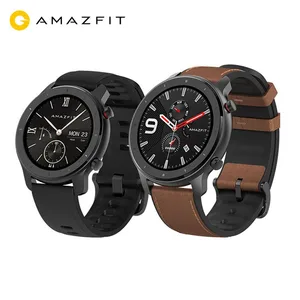 Huami AMAZFIT GTR Smartwatch 47mm 5ATM Waterproof  Bluetooth Heart Rate Monitor 24days Battery Smart Watch