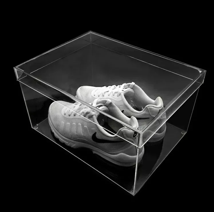 

Luxury showcase clear acrylic Sneaker box acrylic shoe box