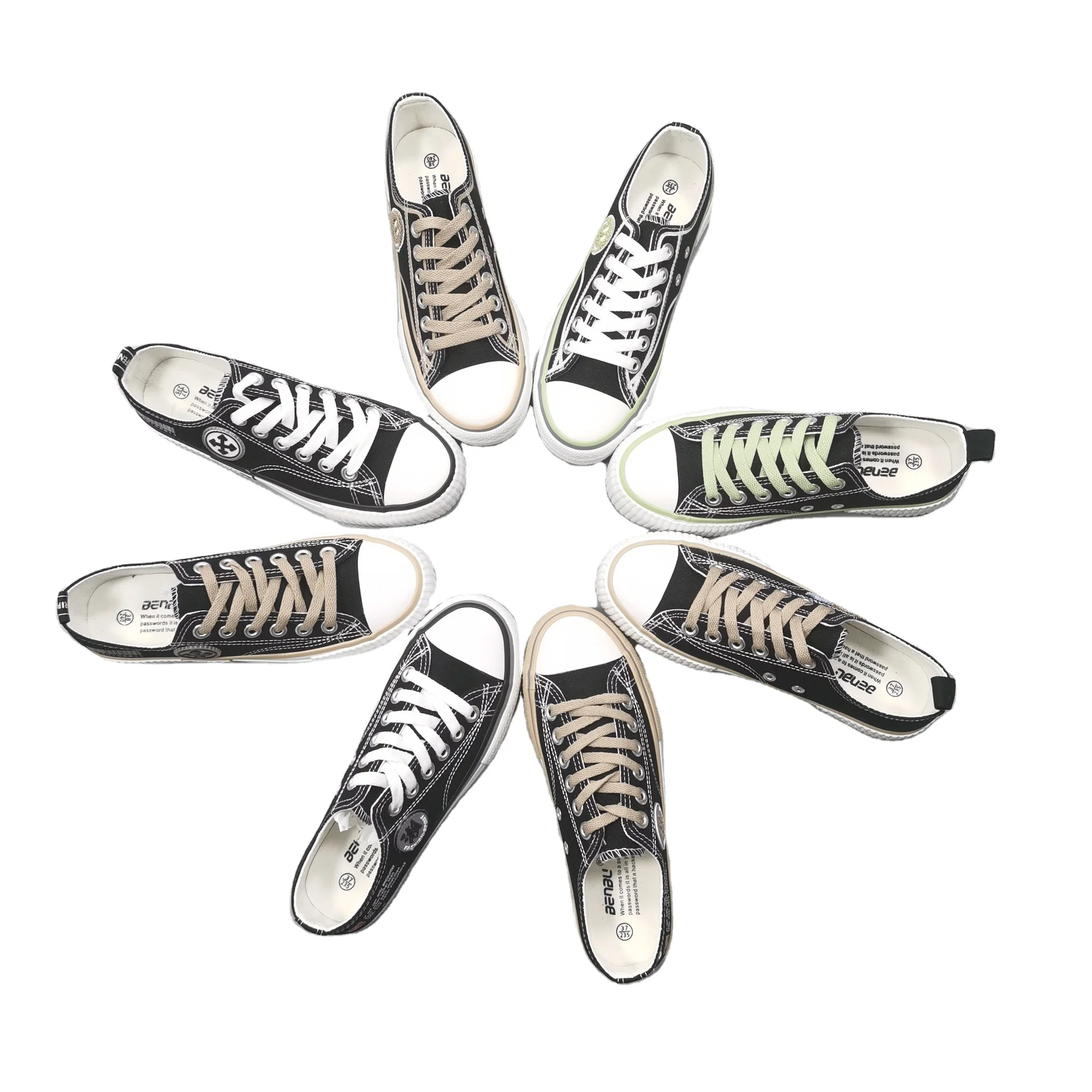 

New women canvas shoes vulcanized women board shoes fashion casual shoes, Mix color