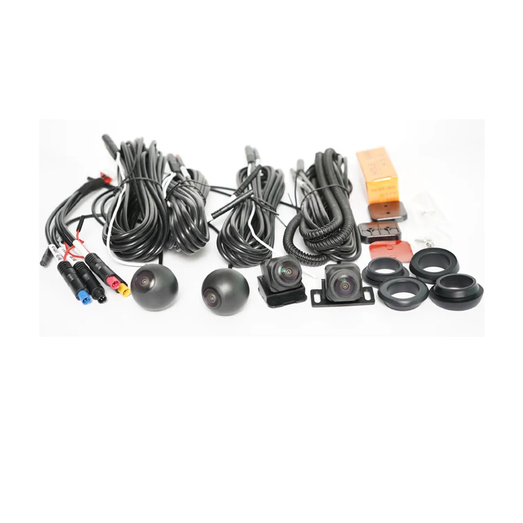 AHD 1080P 720P Chip 2053 6048 Waterproof 360 Degree Car Camera Kit Teyes car camera supplier