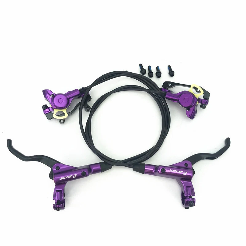 

Universal Mountain Bike 6061 T6 Quenched Material Hydraulic Brake Bicycle ZOOM HB-875 Hydraulic Disc Brake Set