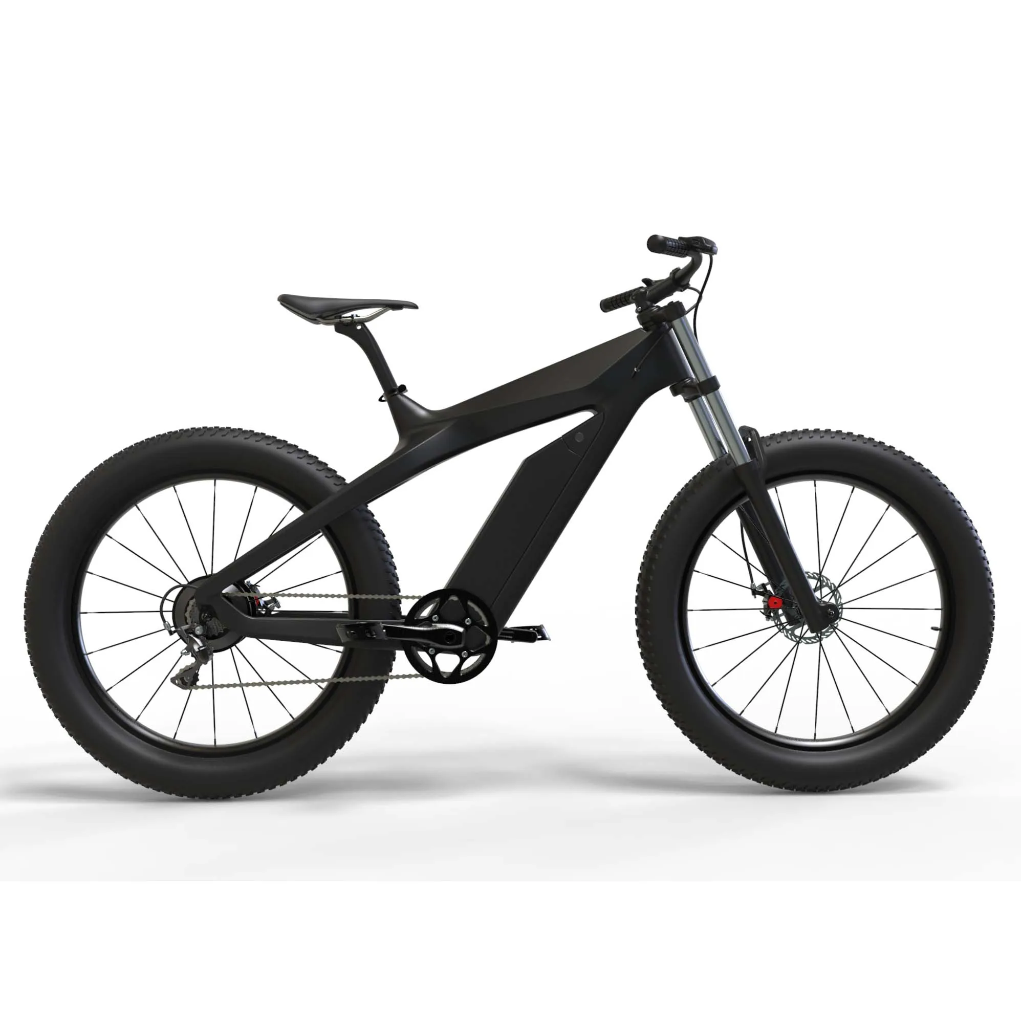 

New Carbon Electric Bike, Light Electric Fat Bike 26 inch, Electric Bike for Sports Samedi