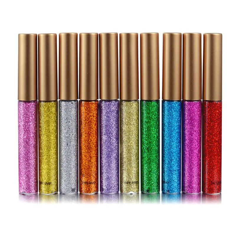 

Handaiyan European and American Colorful Multicolor Sequins Pearl Liquid Imitation Water Liquid Eye Shadow