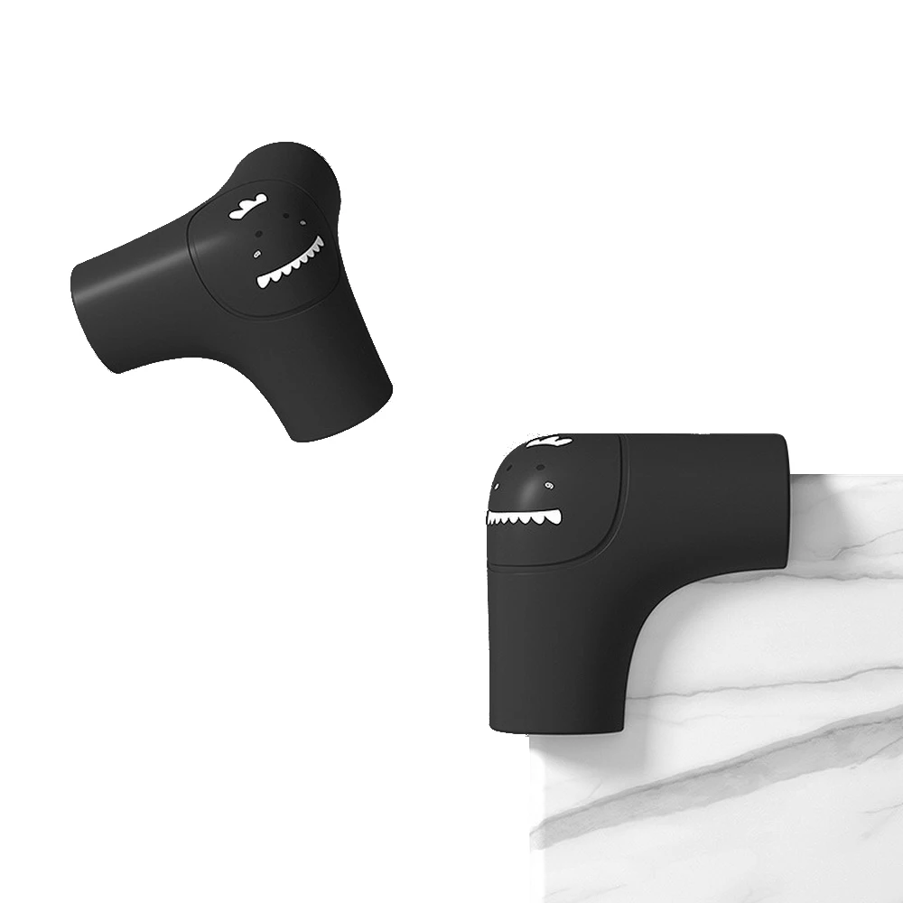 

New concise design Baby Safety Child Proofing Silicone Table Corner Protector, Black, pink, green, brown, gray