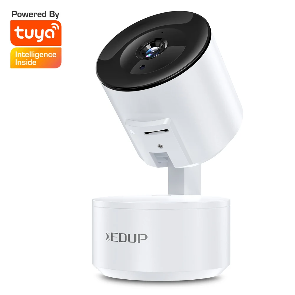 

EDUP New Arrival 1080P HD 33ft Tuya Smart Home WiFi Wireless Camera IP Camera Indoor Network Tuya Camera With Night Vision