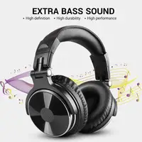 

Oneodio Studio Headphones Wired With Mic Super Bass 50mm Driver HIFI Wired DJ Headphone For Recording Monitoring H