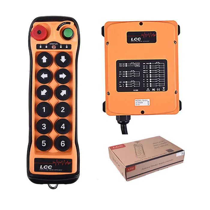 

LCC Q1212 12 button wireless transmitter with receiver 433mhz rf remote control switch