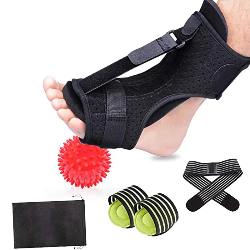 

New Arrival Adjustable and Comfortable Foot Rest with Hard Thickened Seam and Support Built-In Aluminum Strip, Black