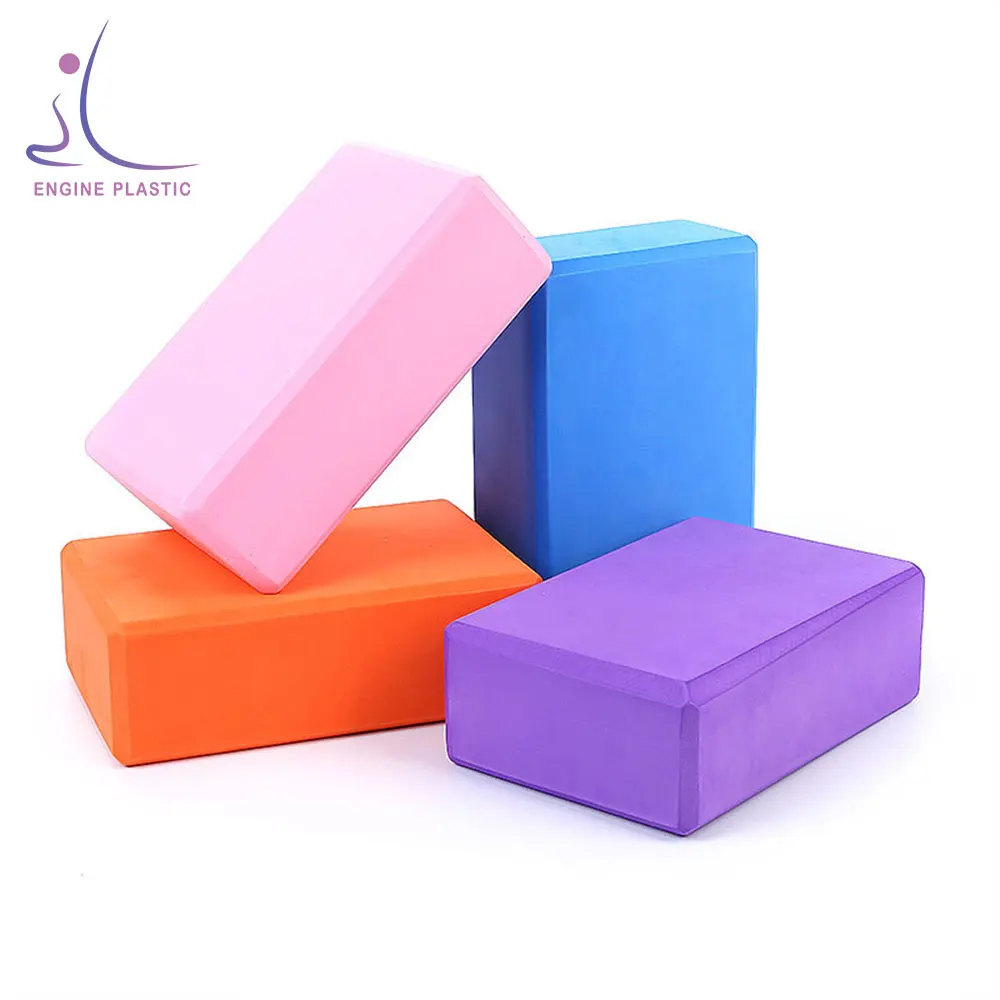 

ENGINE High Density Personalized Adjust Customized Logo Eco-friendly Fitness Yoga Blocks Set, Customized color