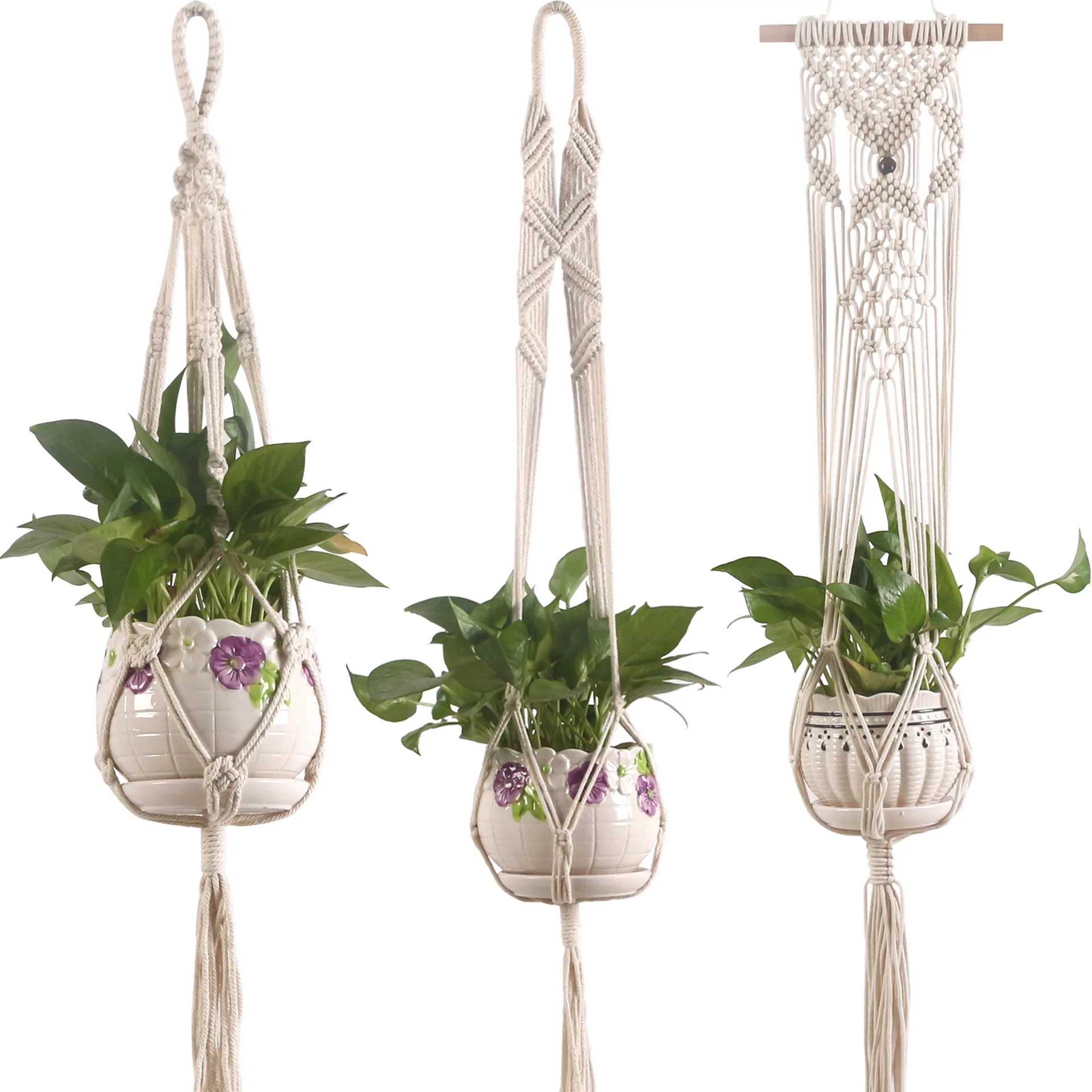 

elegant Home Plant Hanger or nice handmade macrame plant hanger car