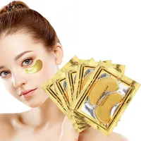 

Hot sale factory direct sleeping eye mask silk crystal collagen eye mask/wrinkle care eye patches