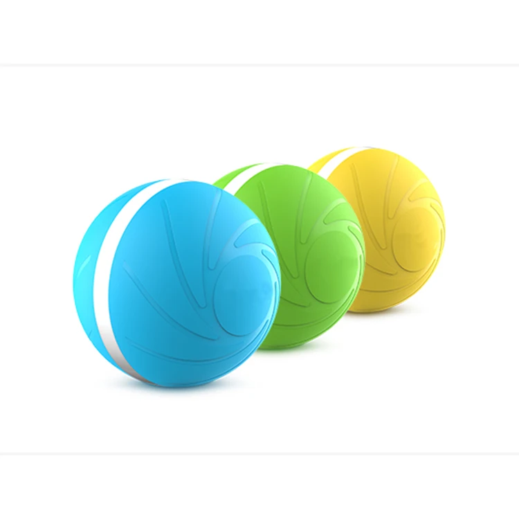 

Smart Pet Toy Automatic Dog Ball The Cats And Dogs Wickedball, Blue, green, yellow