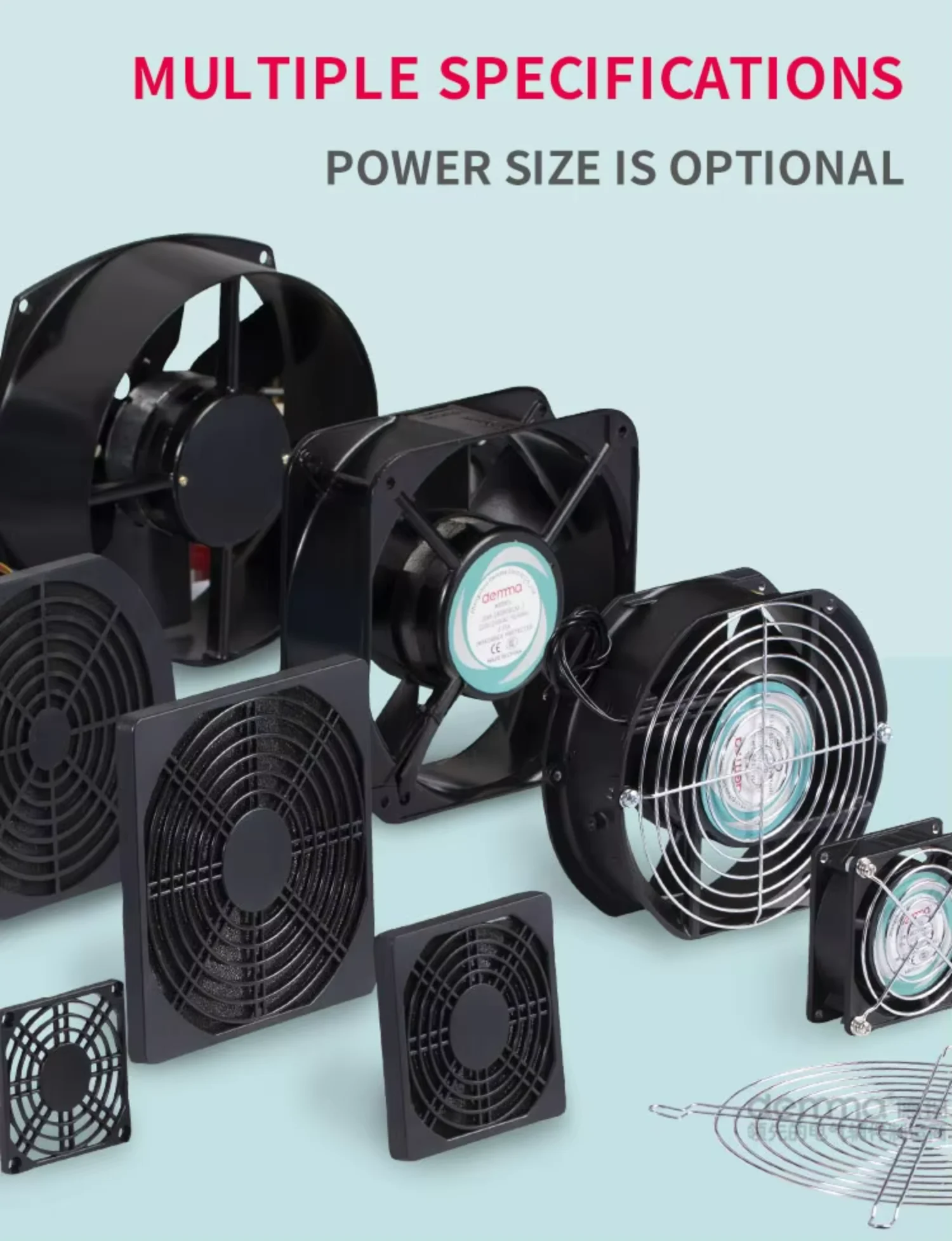 Axial Fanv, 92mm, Fan(110V, 33CFM)3.6inch - detail 12