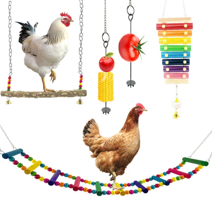 

5 Packs Chicken Toys Set Accessories