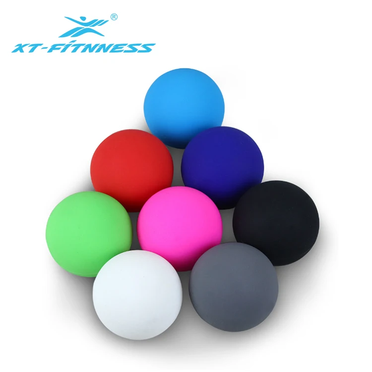 

Custom Logo fitness massage ball silicone ball lacrosse massage ball