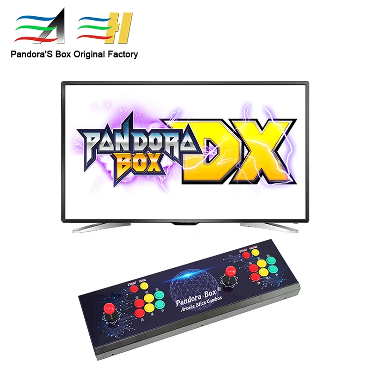 

In Stock Pandora DX Quad-Core Arcade Machines For Home, Arcade Game Machines Canada With Tf Card