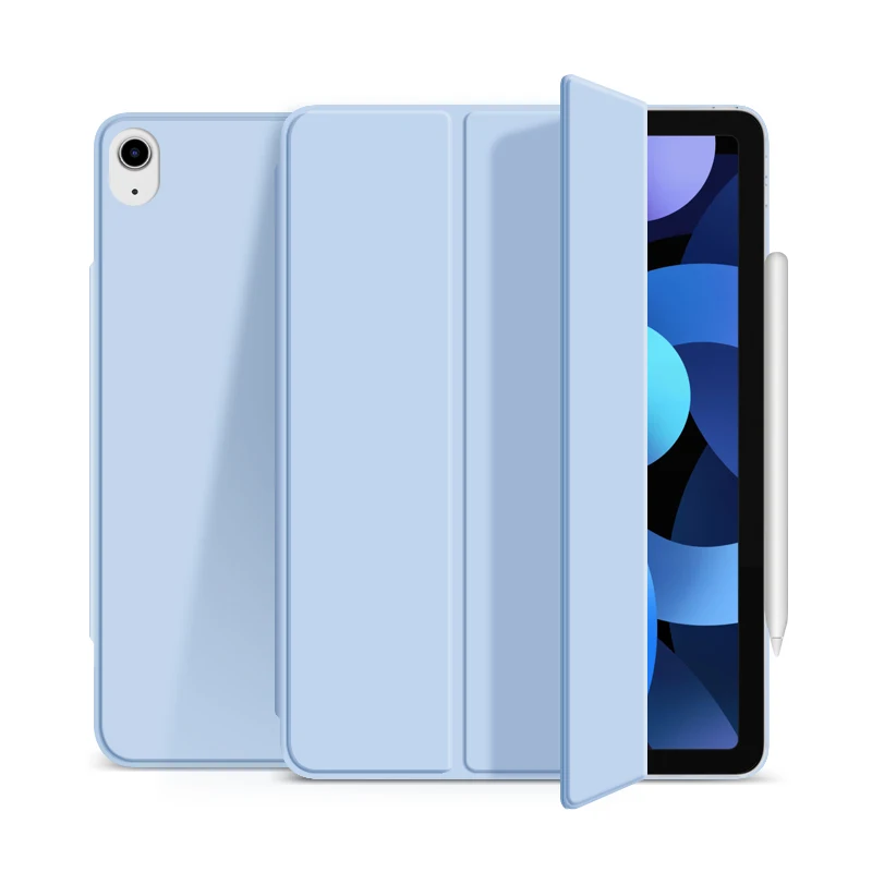 

Trifold magnetic tablet with pen slot cover for iPad 7 8 9 Generation case 2021 10.2 case