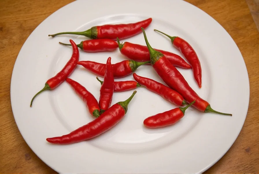 Spicy recipe using long red pepper