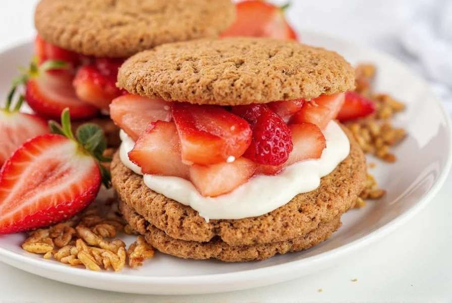 strawberry shortcake ginger snap