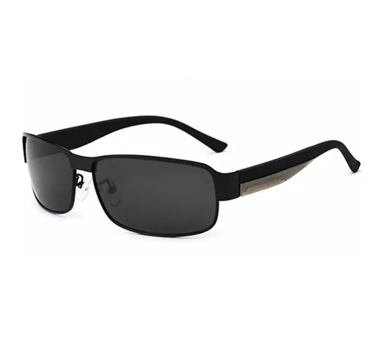 

Fashion Plastic Frame Custom Fashion Trendy Men Sun Glasses Shades Sunglasses, Black