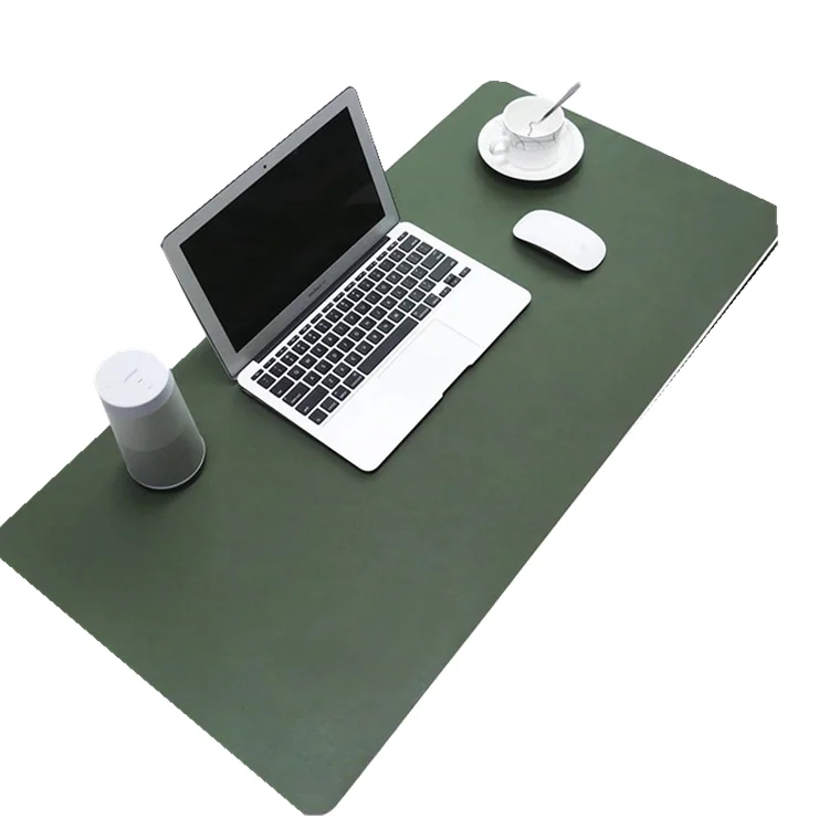 

Wholesale Hot Sale 50% OFF Easy Cleaning Non-Slip Large Size Long Table Mat Desktop Waterproof Oil-proof PU Mouse Pad, Multiple colour