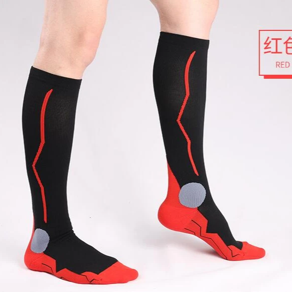 

Men's sport compression performance knee high stocking