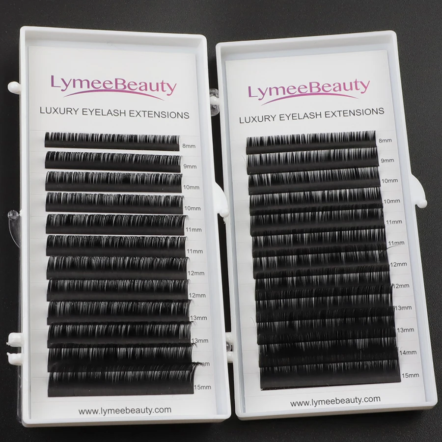 

Supplies lash tray bulk Classic Volume Silk Lashes Private Label Individual Mink Lashextensions Eyelash Extensions