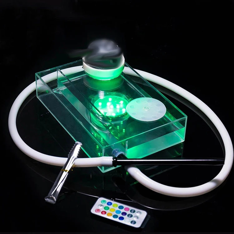 

led square acrylic hookah flavor chicha shisha led light narguile shisha hookah acrylic hookah wholesale shisha flavour, Transport