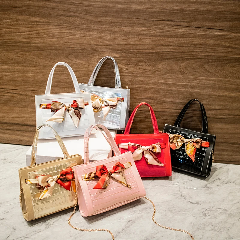 

wholesale 2021 color women Crocodile leather ladies bags luxury shoulder Chain messenger bag phone travel fashion girl hand bags