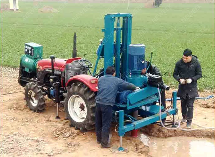 NEWEEK reverse circulation coring drilling rig small portable water well drilling machine