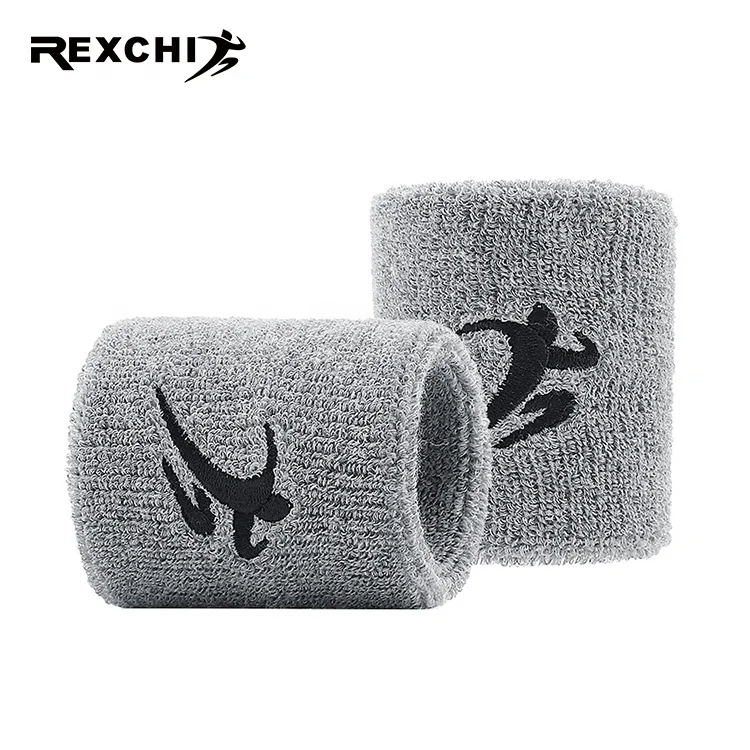 

REXCHI HW03 Outdoor Sports Sweat Absorption Wrist Protector Basketball Badminton Cycling Fitness Strap Wrist Support, Has 5 colors