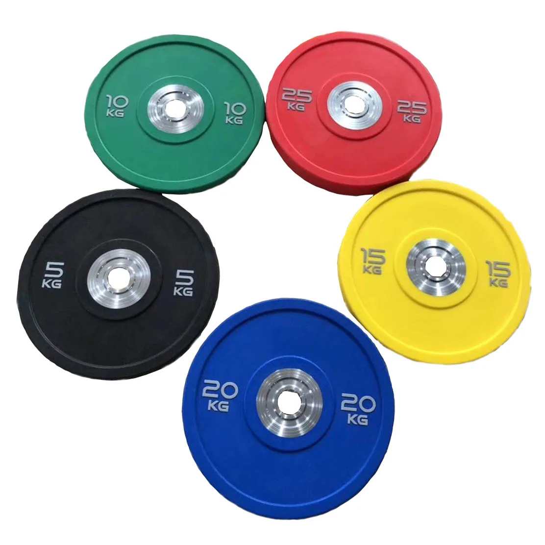 

CPU Coated Barbell Grip Weight Plate for Weightlifting