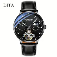 

2019 luxurious turbillions Moon Phase wristwatches automatic mechanical Charm watch for men relojes de mujer